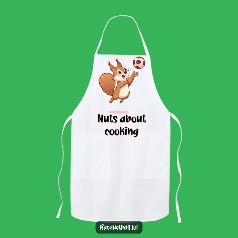 Funny Squirrel Chef Apron - Determined Kitchen Athlete