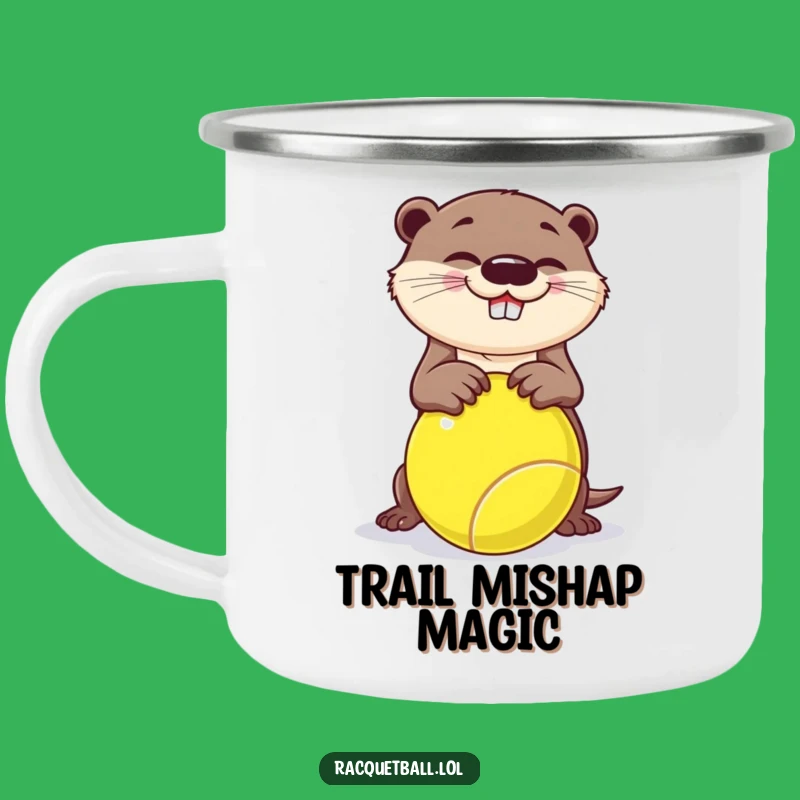 Funny Otter Tripping Camping Mug: Adventure Fuelled by Playful Mishaps