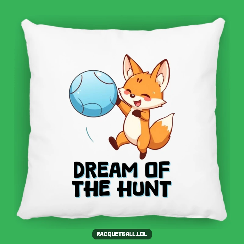 Funny Fox Leaping Pillow - Comfy Dramatic Support & Gift