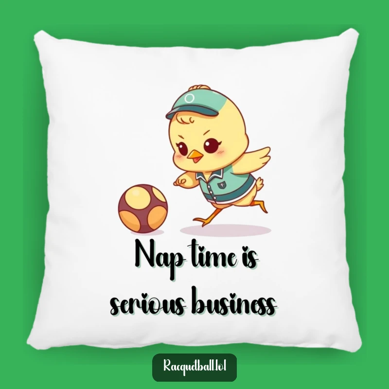 Funny Chick Sports Pillow: Comfy & Hilarious Accent for Fan Caves