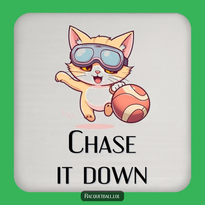 Funny Cat Goggles Coasters: Protect Surfaces with Feline Fun