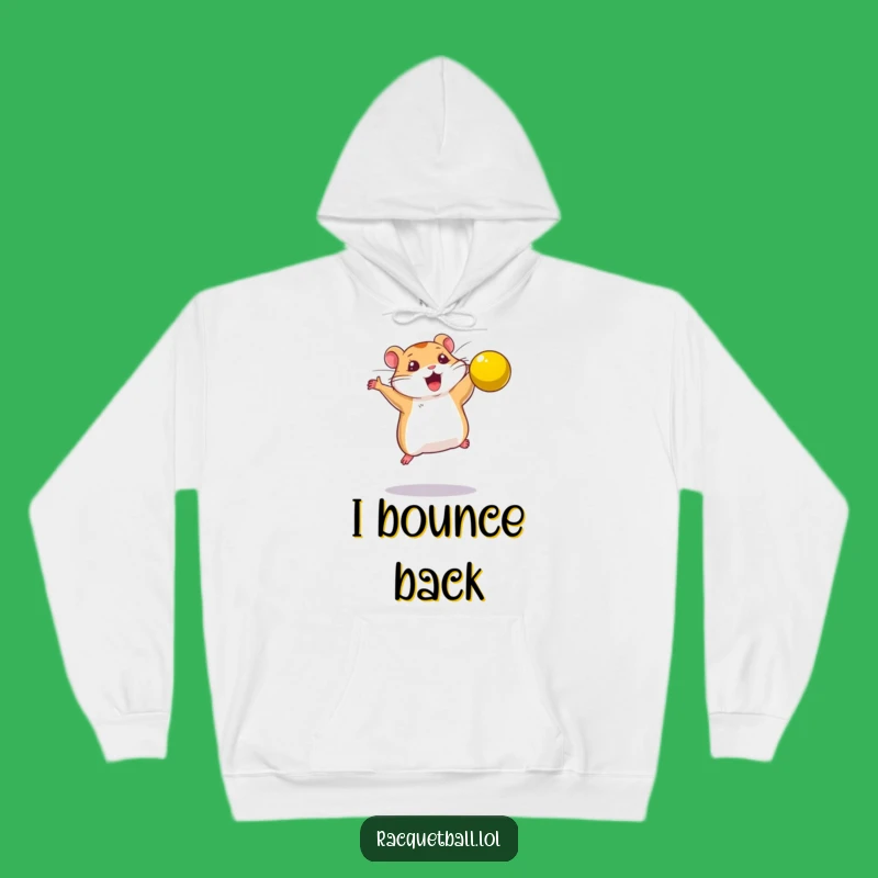 Funny Hamster Smash Hoodie - Cozy Determined Pet Gift for Power