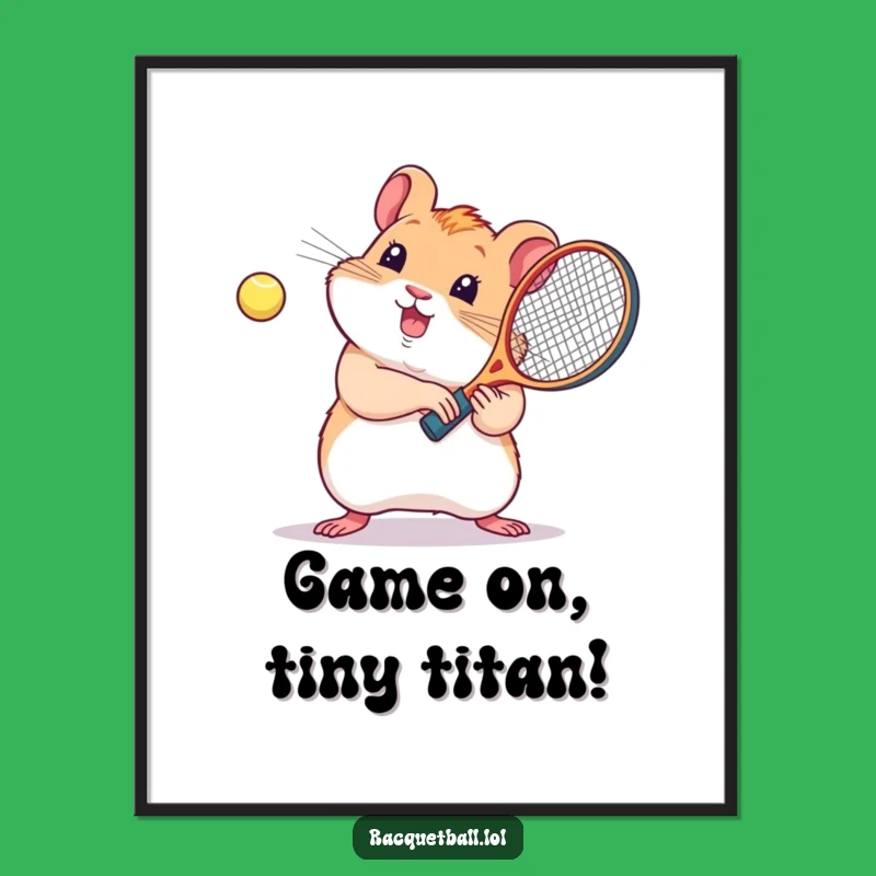 Free Printable Kawaii Hamster Art - Adorable Downloadable Decor for Any Room!