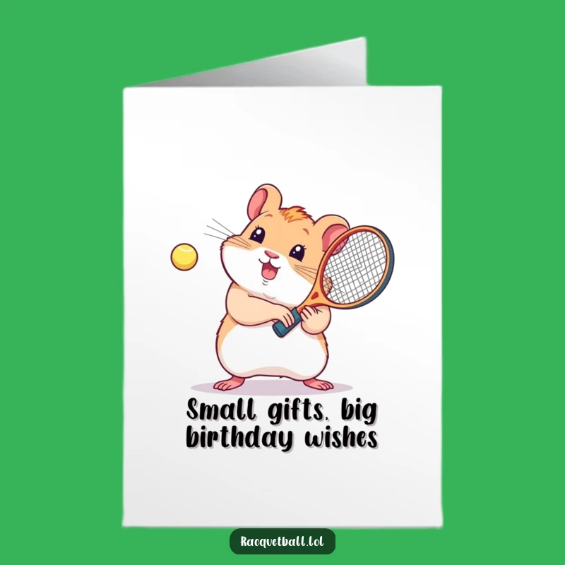 Free Printable Kawaii Hamster Birthday Card - Adorable Downloadable Fun for Parties!