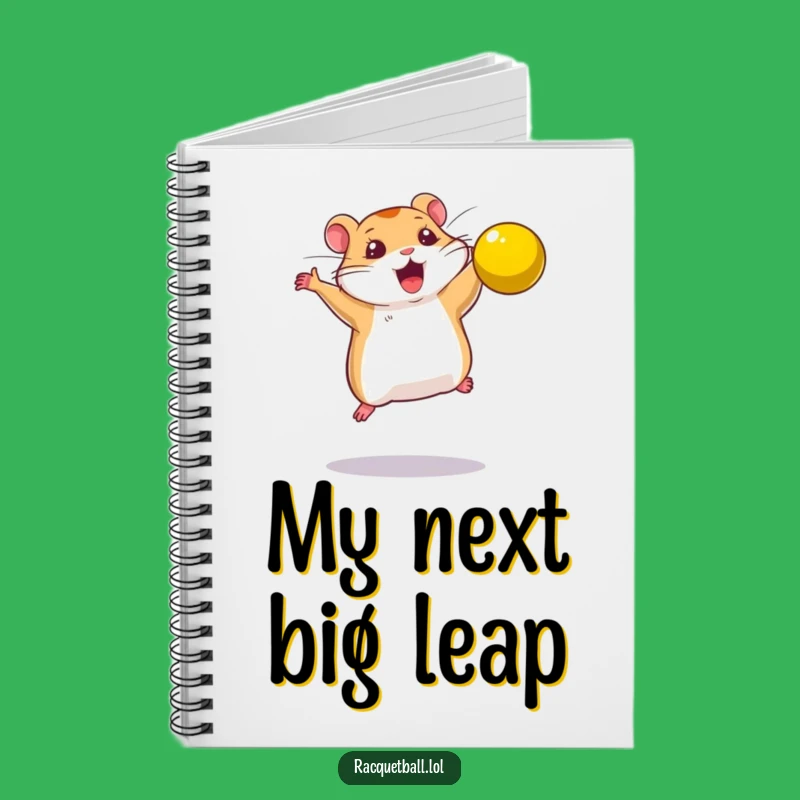 Funny Hamster Smash Notebook - Determined Pet Journal for Big Plans