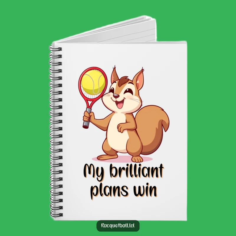 Funny Squirrel Victory Notebook - Hilarious Journal for Champions