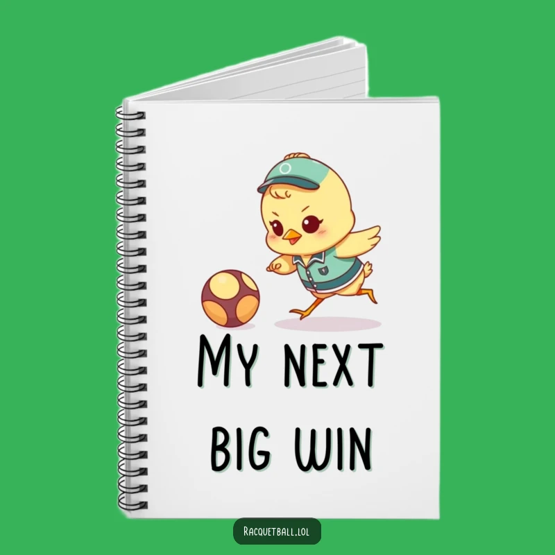 Funny Chick Athlete Notebook: Perfect for Jotting Down Goals & Plays