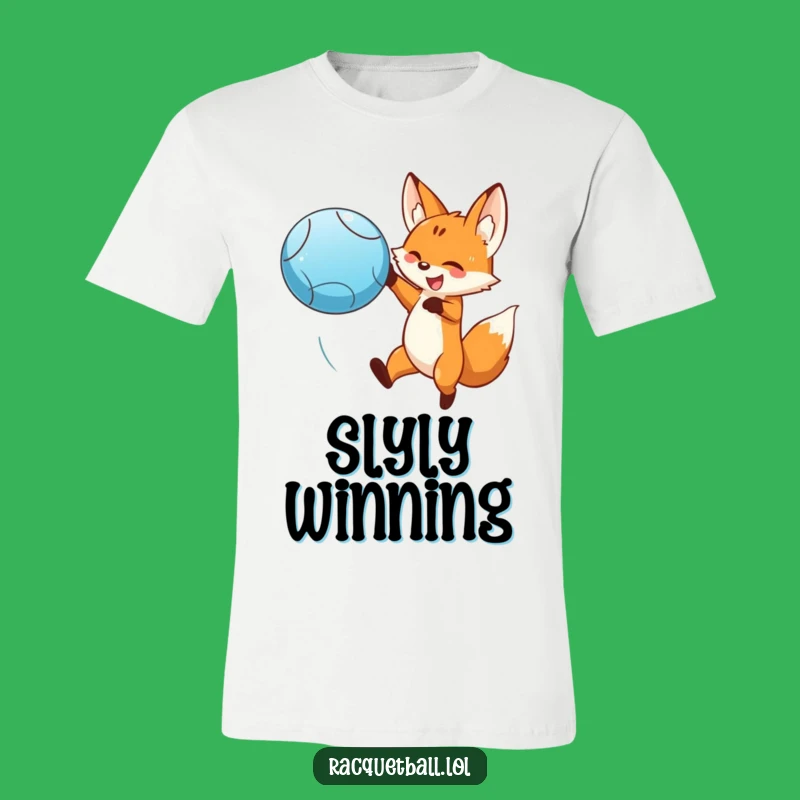 Funny Fox Leaping T-Shirt - Dramatic Sports Apparel & Gift